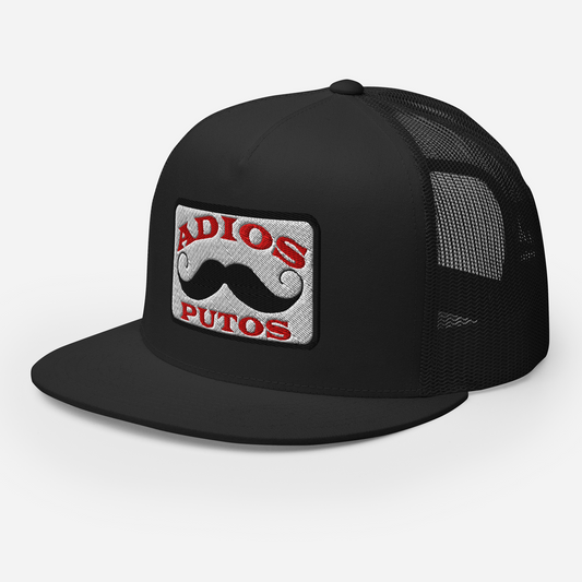 Adios Putos Hat – Mustache Patch Edition | Muchacho Collection