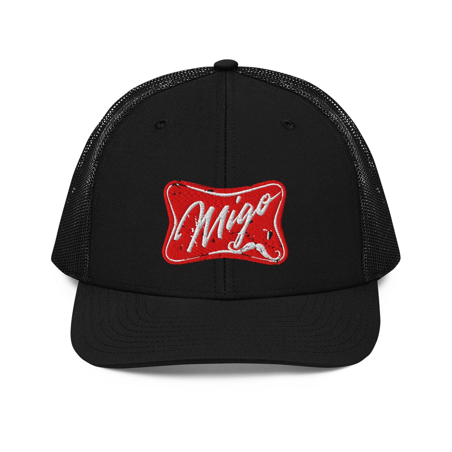 "Migo" Trucker Cap- Red Patch