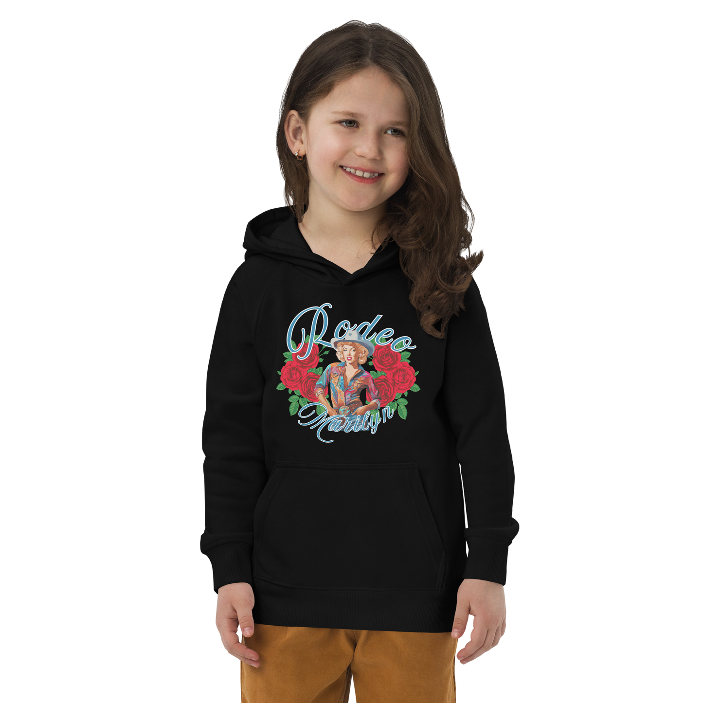 Kids 'Rodeo Marilyn' eco hoodie
