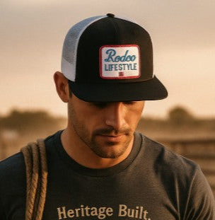 The 'Rodeo Lifestyle' Trucker Hat — Where Western Meets Chill