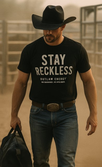 Outlaw Energy™ Tee – Stay Reckless Edition